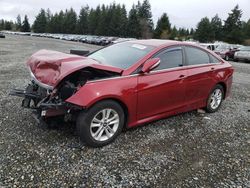 Salvage cars for sale at Graham, WA auction: 2014 Hyundai Sonata GLS