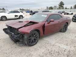 Salvage cars for sale from Copart Houston, TX: 2021 Dodge Challenger SXT