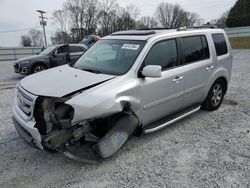 Vehiculos salvage en venta de Copart Gastonia, NC: 2010 Honda Pilot Touring