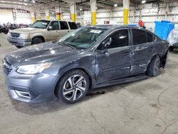Salvage cars for sale from Copart Woodburn, OR: 2020 Subaru Legacy Limited