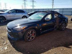 Salvage cars for sale at Elgin, IL auction: 2019 KIA Stinger GT1