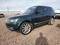 Salvage cars for sale from Copart Phoenix, AZ: 2016 Land Rover Range Rover HSE