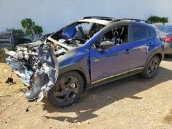 Subaru salvage cars for sale: 2024 Subaru Crosstrek Sport