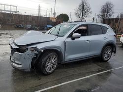 Salvage cars for sale from Copart Wilmington, CA: 2021 Mazda CX-5 Grand Touring