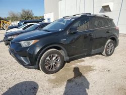 Salvage cars for sale at Apopka, FL auction: 2018 Toyota Rav4 HV LE