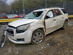 GMC Acadia DEN Vehiculos salvage en venta: 2013 GMC Acadia Denali