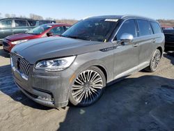 Lincoln Aviator salvage cars for sale: 2020 Lincoln Aviator Black Label