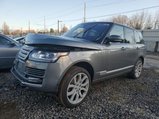 2017 Land Rover Range Rover HSE