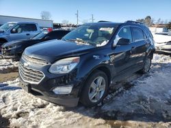 Salvage cars for sale at New Britain, CT auction: 2016 Chevrolet Equinox LT