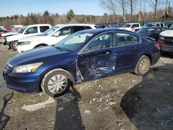 Salvage cars for sale at Candia, NH auction: 2011 Honda Accord LX