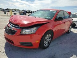 Chevrolet Cruze ls salvage cars for sale: 2014 Chevrolet Cruze LS