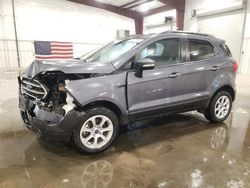 Salvage cars for sale from Copart Avon, MN: 2018 Ford Ecosport SE