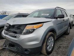 Salvage cars for sale at Kansas City, KS auction: 2012 Ford Explorer