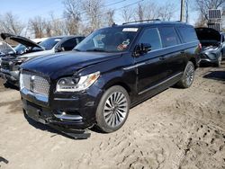 Salvage cars for sale at Marlboro, NY auction: 2021 Lincoln Navigator L Reserve