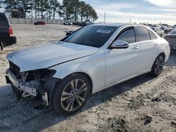 Salvage cars for sale at Loganville, GA auction: 2018 Mercedes-Benz C300