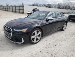 Salvage cars for sale at New Braunfels, TX auction: 2020 Audi S6 Prestige