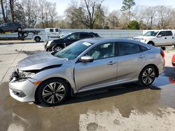 Salvage cars for sale from Copart Savannah, GA: 2017 Honda Civic EXL