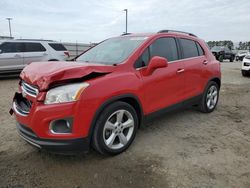 Chevrolet Trax LTZ salvage cars for sale: 2015 Chevrolet Trax LTZ