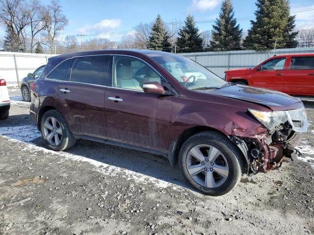 2012 Acura MDX Technology