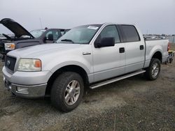 Salvage trucks for sale at Antelope, CA auction: 2004 Ford F150 Supercrew