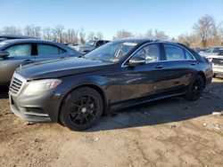 Salvage cars for sale at Baltimore, MD auction: 2015 Mercedes-Benz S 550 4matic