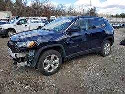 Salvage cars for sale at West Mifflin, PA auction: 2018 Jeep Compass Latitude