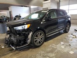 Salvage cars for sale at Sandston, VA auction: 2019 Ford Edge Titanium