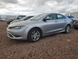 Vehiculos salvage en venta de Copart Phoenix, AZ: 2015 Chrysler 200 Limited