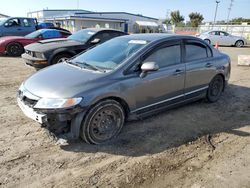 Salvage cars for sale from Copart San Diego, CA: 2009 Honda Civic LX