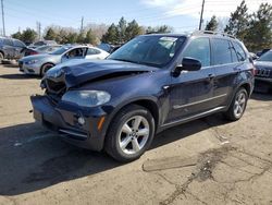 Salvage cars for sale at Denver, CO auction: 2008 BMW X5 3.0I