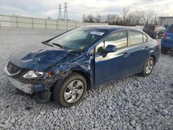 Salvage cars for sale from Copart Barberton, OH: 2013 Honda Civic LX