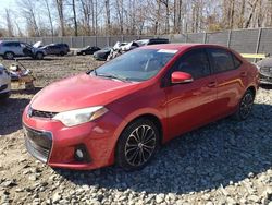 Toyota salvage cars for sale: 2015 Toyota Corolla L