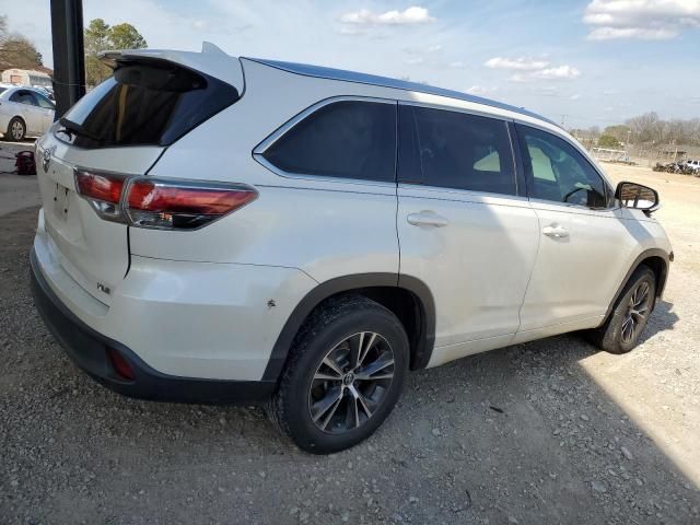 2016 Toyota Highlander XLE