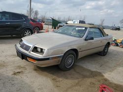 Chrysler Lebaron salvage cars for sale: 1991 Chrysler Lebaron