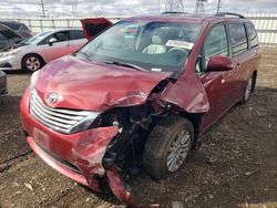 Toyota Sienna xle salvage cars for sale: 2012 Toyota Sienna XLE