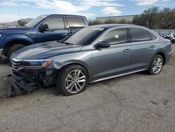 Salvage cars for sale at Las Vegas, NV auction: 2020 Volkswagen Passat SE