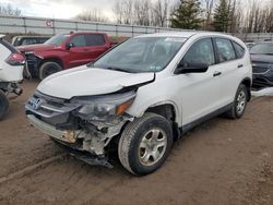 Vehiculos salvage en venta de Copart Davison, MI: 2013 Honda CR-V LX