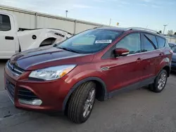 Salvage cars for sale at Dyer, IN auction: 2014 Ford Escape Titanium