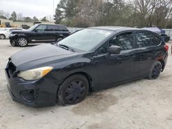 Vehiculos salvage en venta de Copart Knightdale, NC: 2012 Subaru Impreza