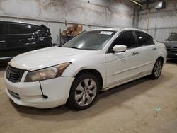 Salvage cars for sale from Copart Milwaukee, WI: 2008 Honda Accord EXL