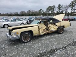 Cadillac salvage cars for sale: 1975 Cadillac Deville