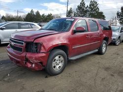 Salvage cars for sale at Denver, CO auction: 2011 Chevrolet Suburban K1500 LT