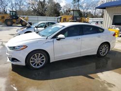 Salvage cars for sale at Savannah, GA auction: 2017 Ford Fusion SE