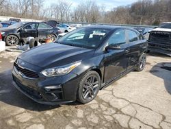 Salvage cars for sale from Copart Ellwood City, PA: 2021 KIA Forte GT Line