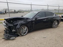 Infiniti Q50 salvage cars for sale: 2023 Infiniti Q50 Luxe