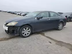 Salvage cars for sale from Copart Wilmer, TX: 2007 Lexus ES 350