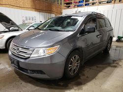 Salvage cars for sale from Copart Anchorage, AK: 2013 Honda Odyssey EXL