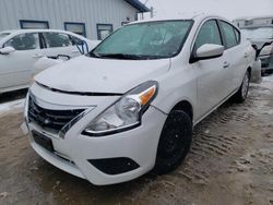 Salvage cars for sale from Copart Pekin, IL: 2018 Nissan Versa S