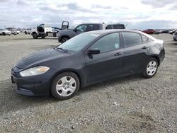 Salvage cars for sale from Copart Antelope, CA: 2015 Dodge Dart SE