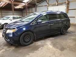 Salvage cars for sale from Copart Ontario Auction, ON: 2015 Honda Odyssey Touring
